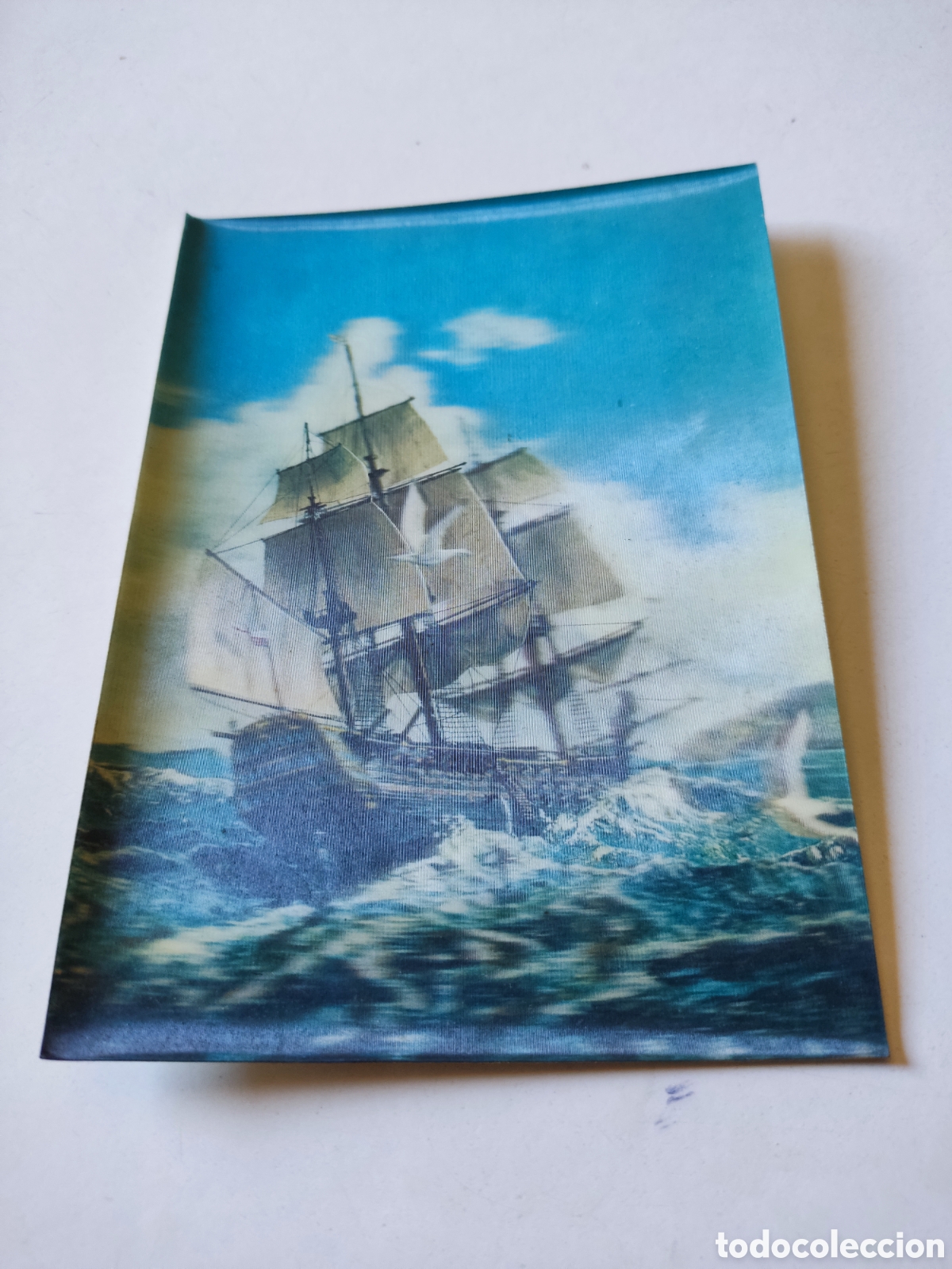 Postales: Postal tres dimensiones barco - Foto 1