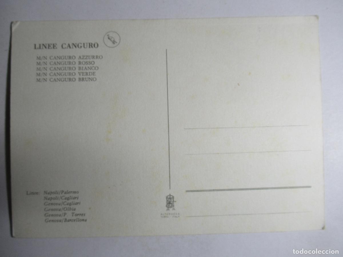 Postales: Linee Canguro - Napoli / Palermo - Foto 2
