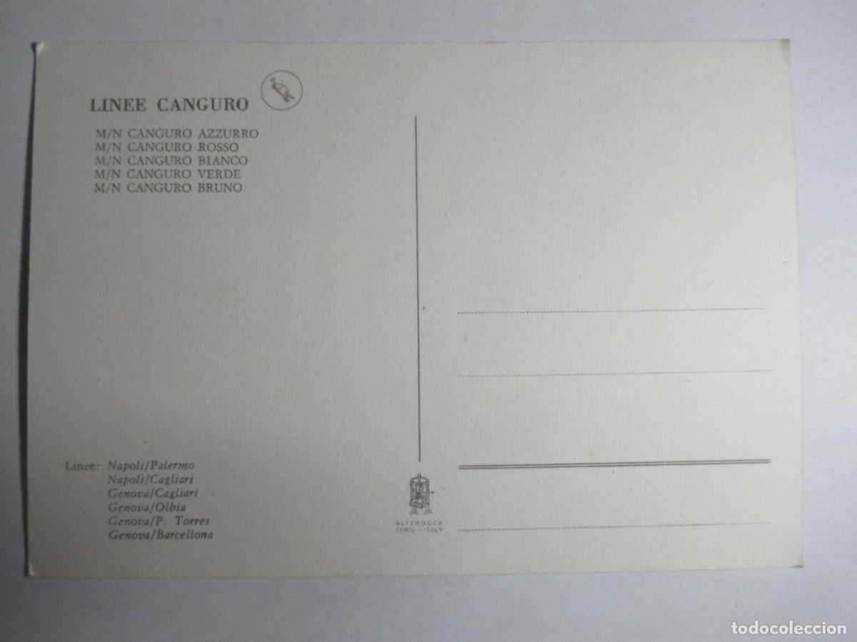 Postales: Linee Canguro - Napoli / Palermo - Foto 2