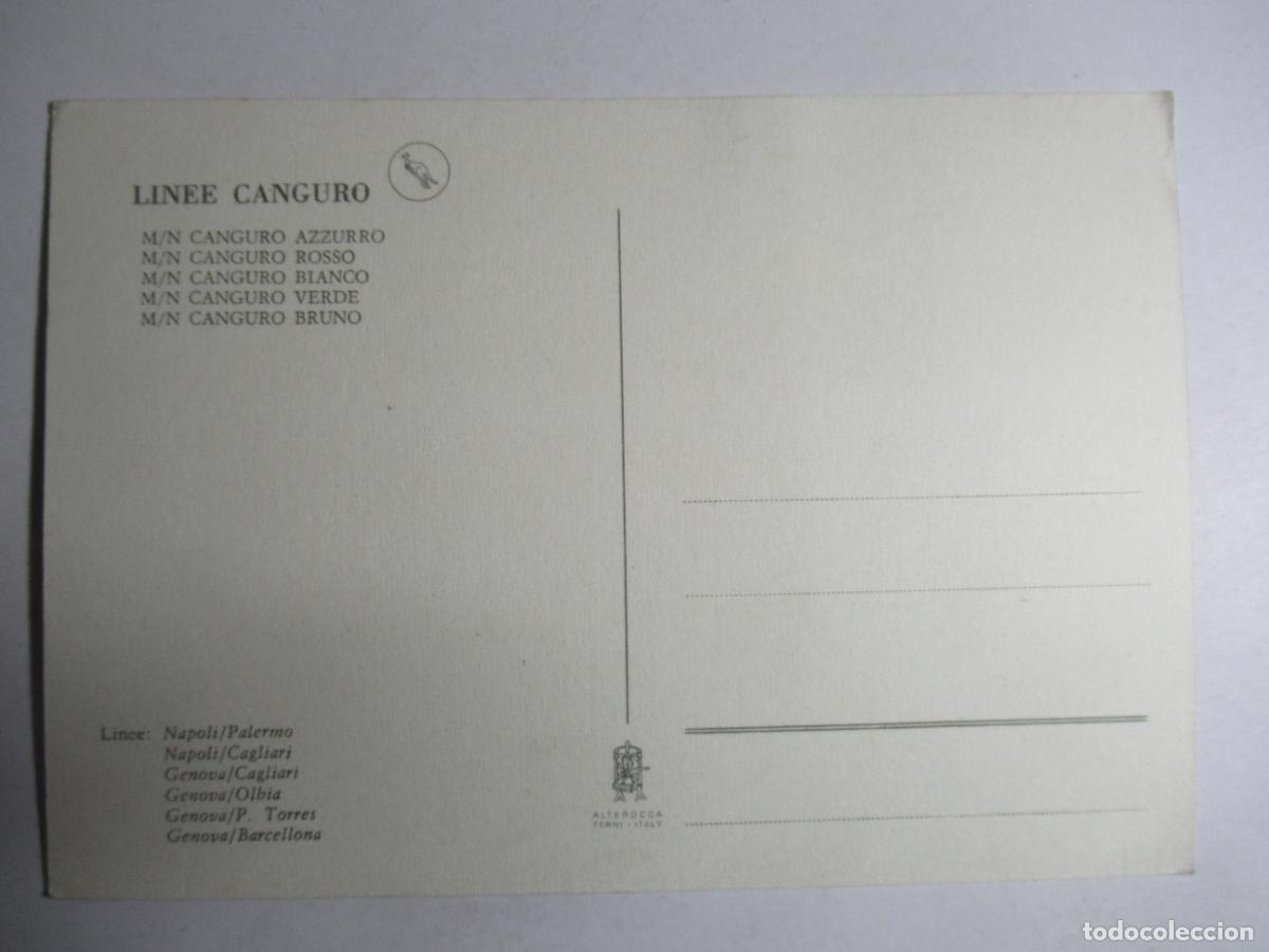 Postales: Linee Canguro - Napoli / Palermo - Foto 2