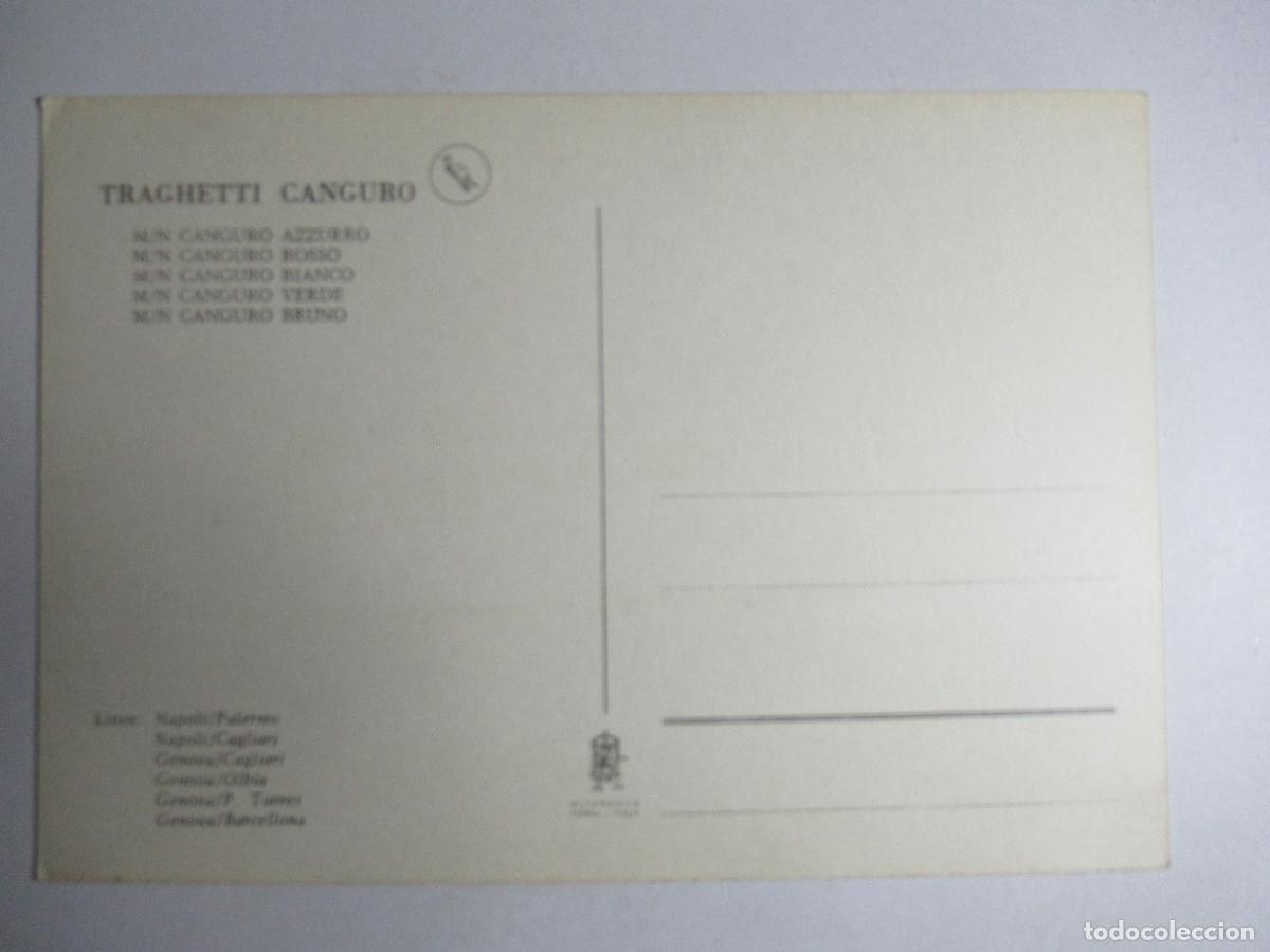 Postales: Traghetti Canguro - Linee Napoli / Palermo - Foto 2