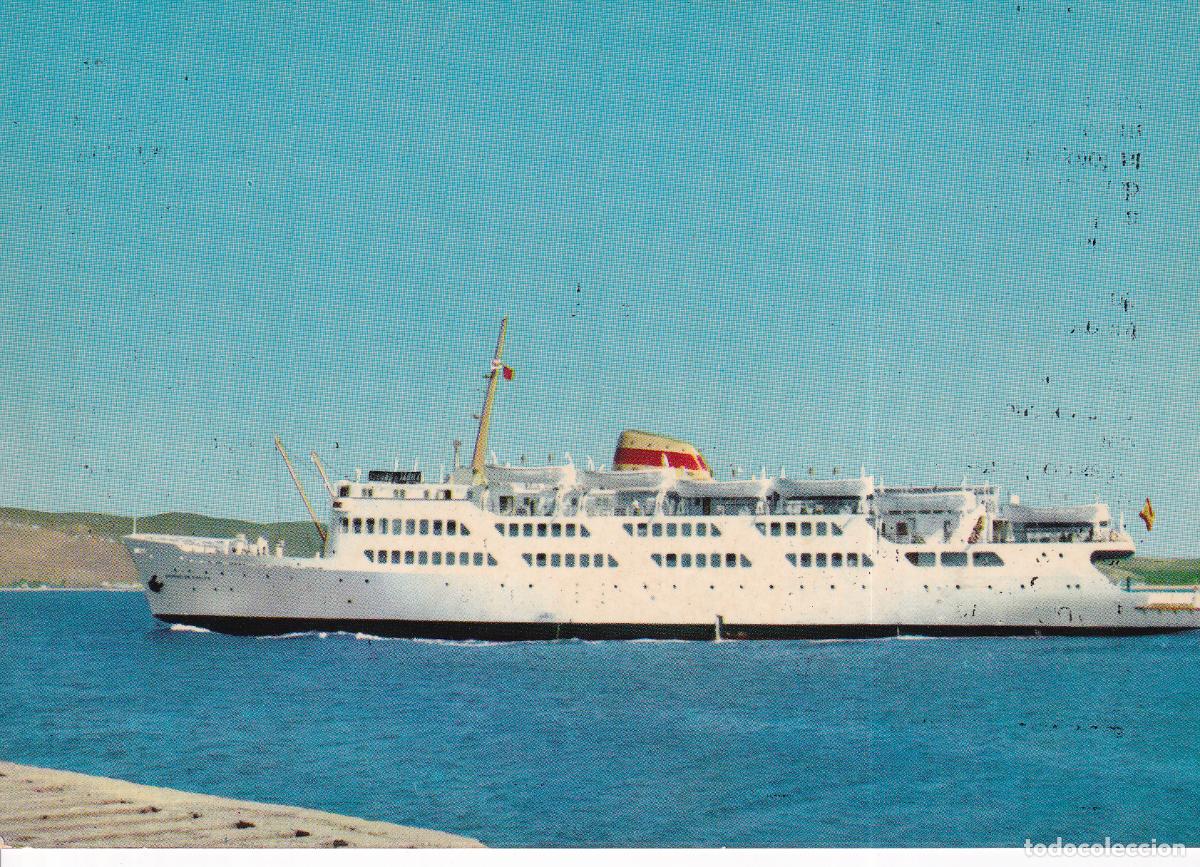 Postales: BARCO CIA TRANSMEDITERRANEA - Foto 1