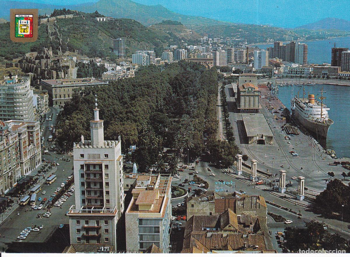 Postales: BARCO PUERTO DE MALAGA - Foto 1
