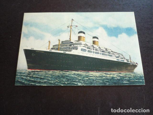 Postales: TRASATLANTICOS INDEPENDENCE Y CONSTITUTION BARCOS AMERICANOS POSTAL - Foto 1