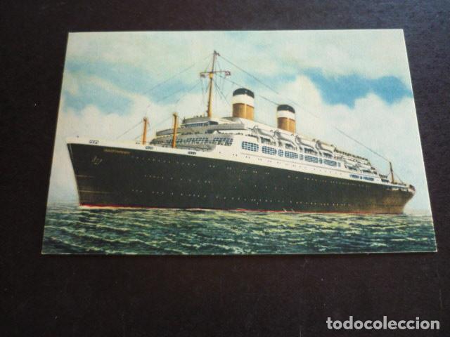 Postales: TRASATLANTICOS INDEPENDENCE Y CONSTITUTION BARCOS AMERICANOS POSTAL - Foto 1