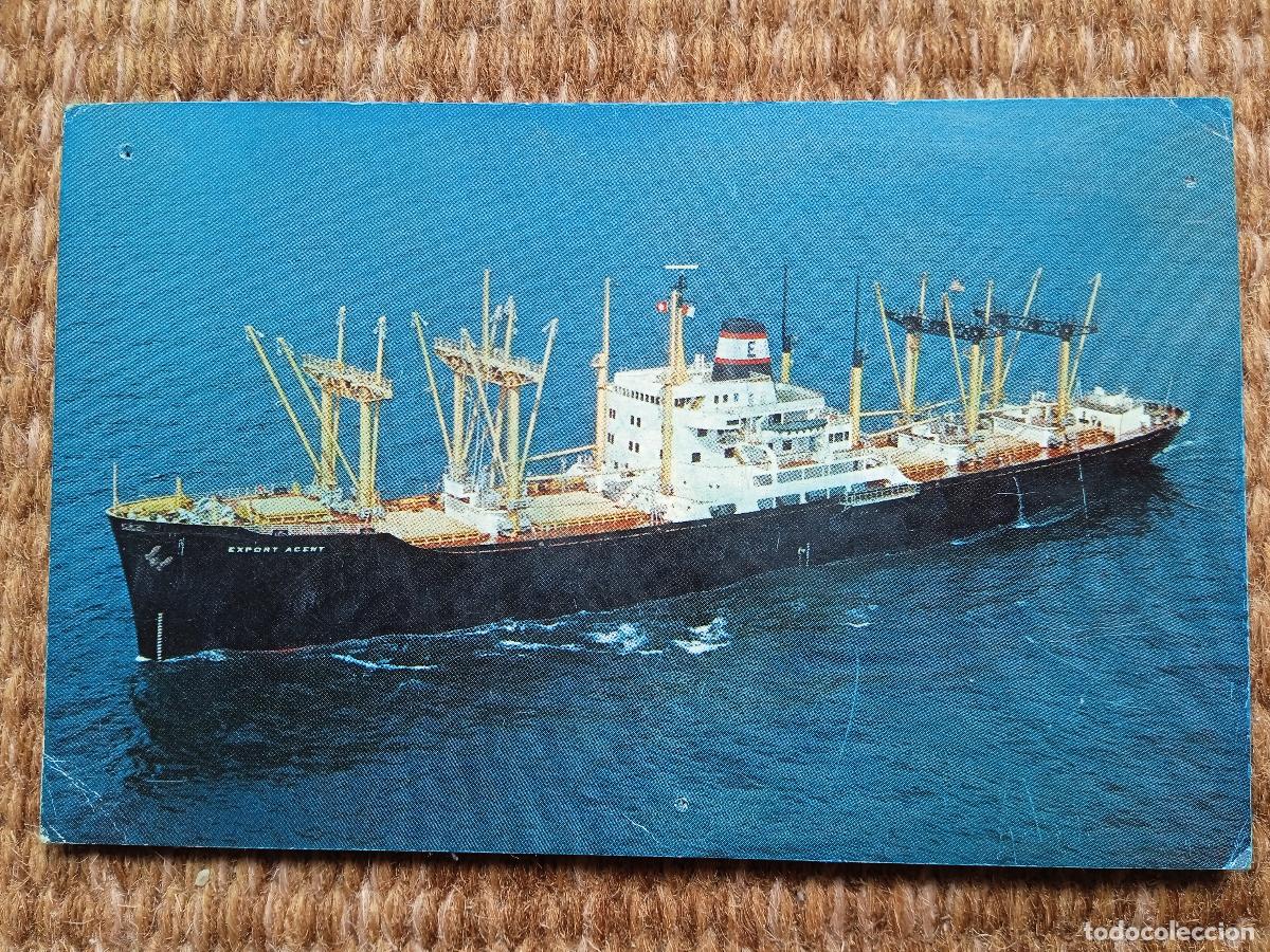 Postales: BUQUE - BARCO - EXPORT AGENT - AMERICAN EXPORT LINES - Foto 1