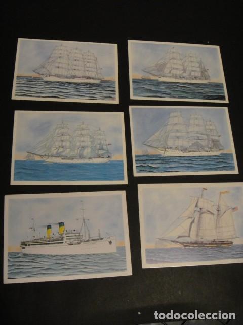 Postales: barcos - lote de 45 postales - sin circular - Foto 2