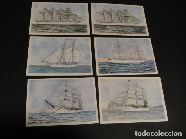 Postales: barcos - lote de 45 postales - sin circular - Foto 3