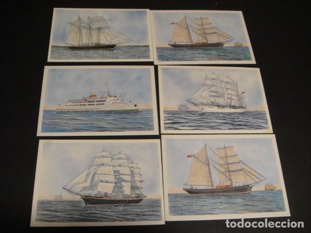 Postales: barcos - lote de 45 postales - sin circular - Foto 6
