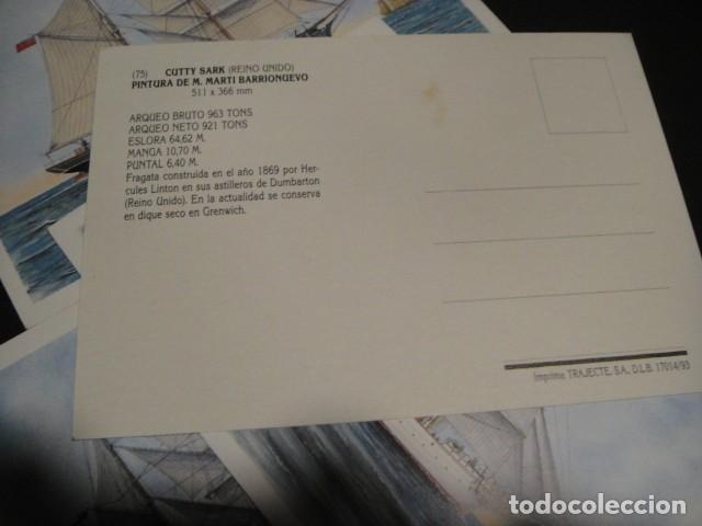 Postales: barcos - lote de 45 postales - sin circular - Foto 10