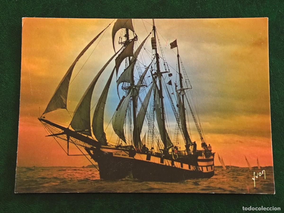 Postales: Postal Barcos Barba Negra - Foto 1