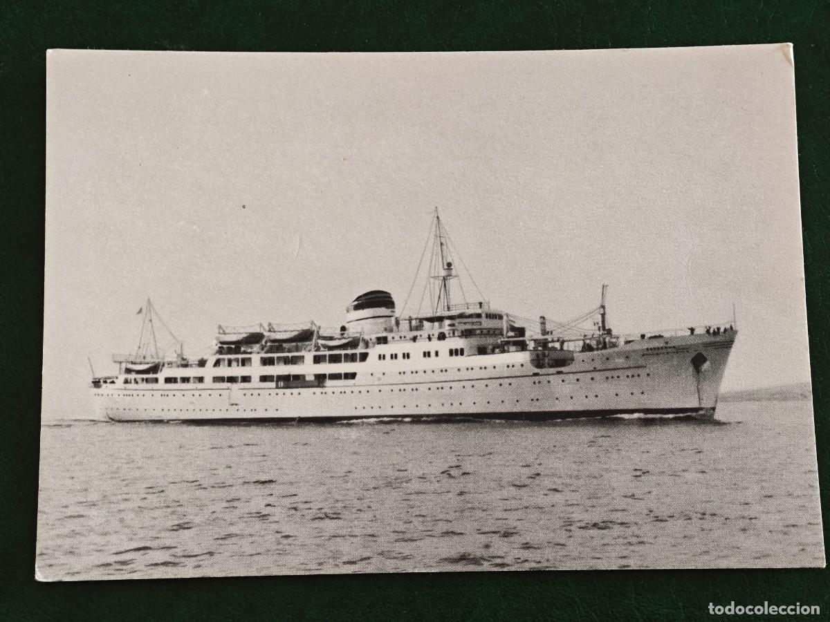Postales: Postal Barcos Tirrenia - Foto 1