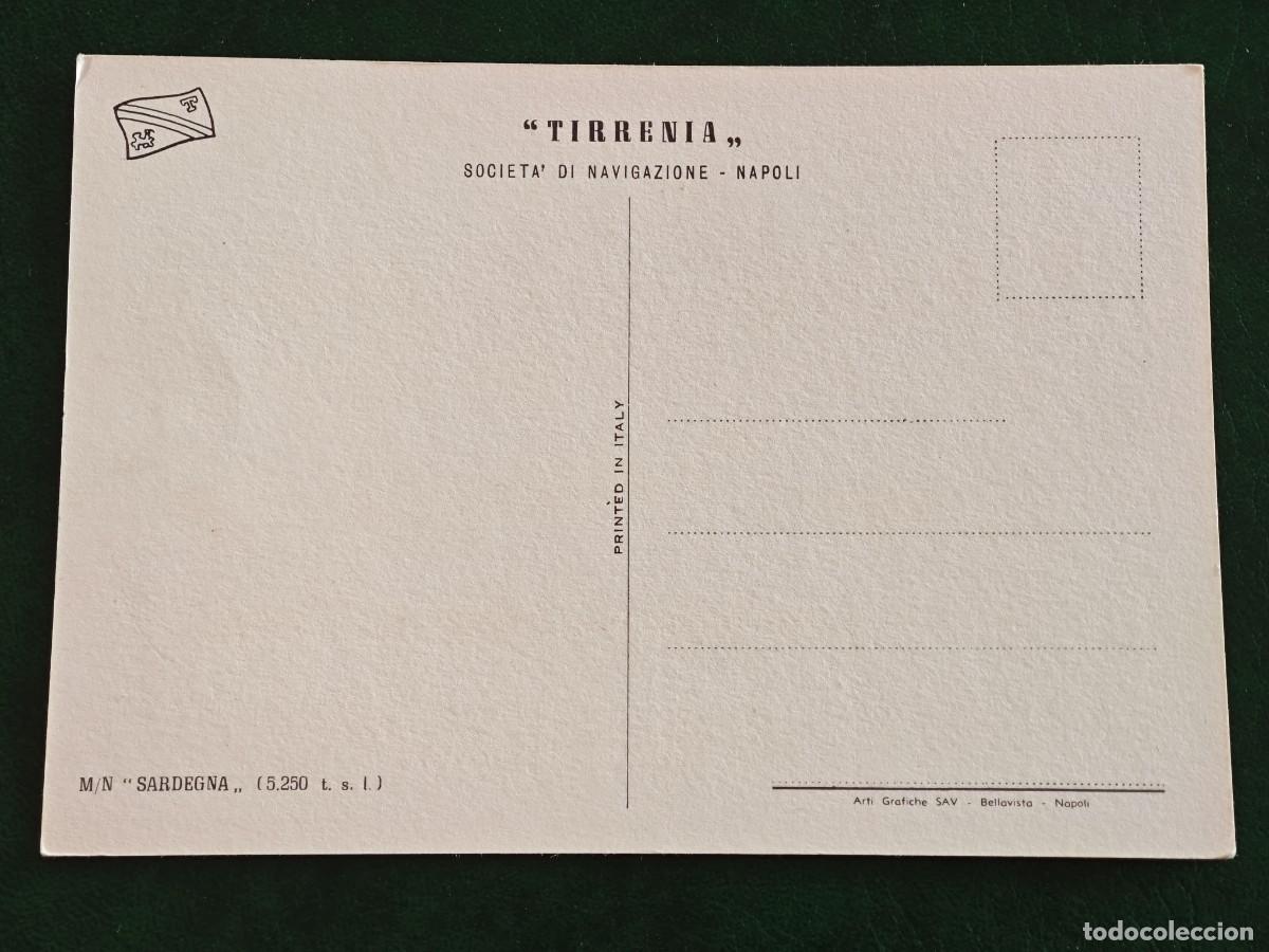 Postales: Postal Barcos Tirrenia - Foto 2