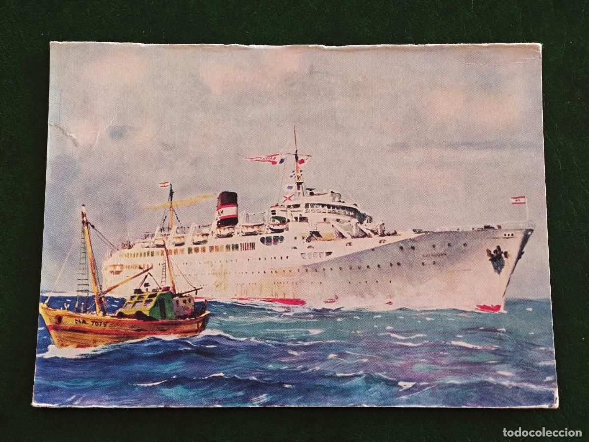 Postales: Postal Barcos Paquebot Kairouan - Foto 1
