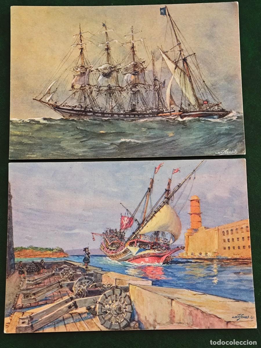 Postales: 3 Postales de Francia Barcos - Foto 1