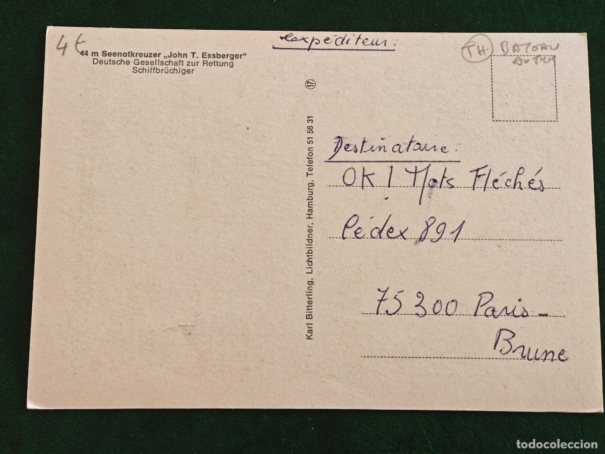 Postales: Postal Barcos John T. Essberger - Foto 2