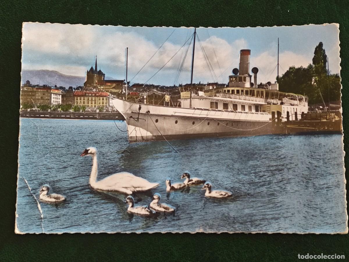 Postales: Postal de Suiza Barcos - Foto 1