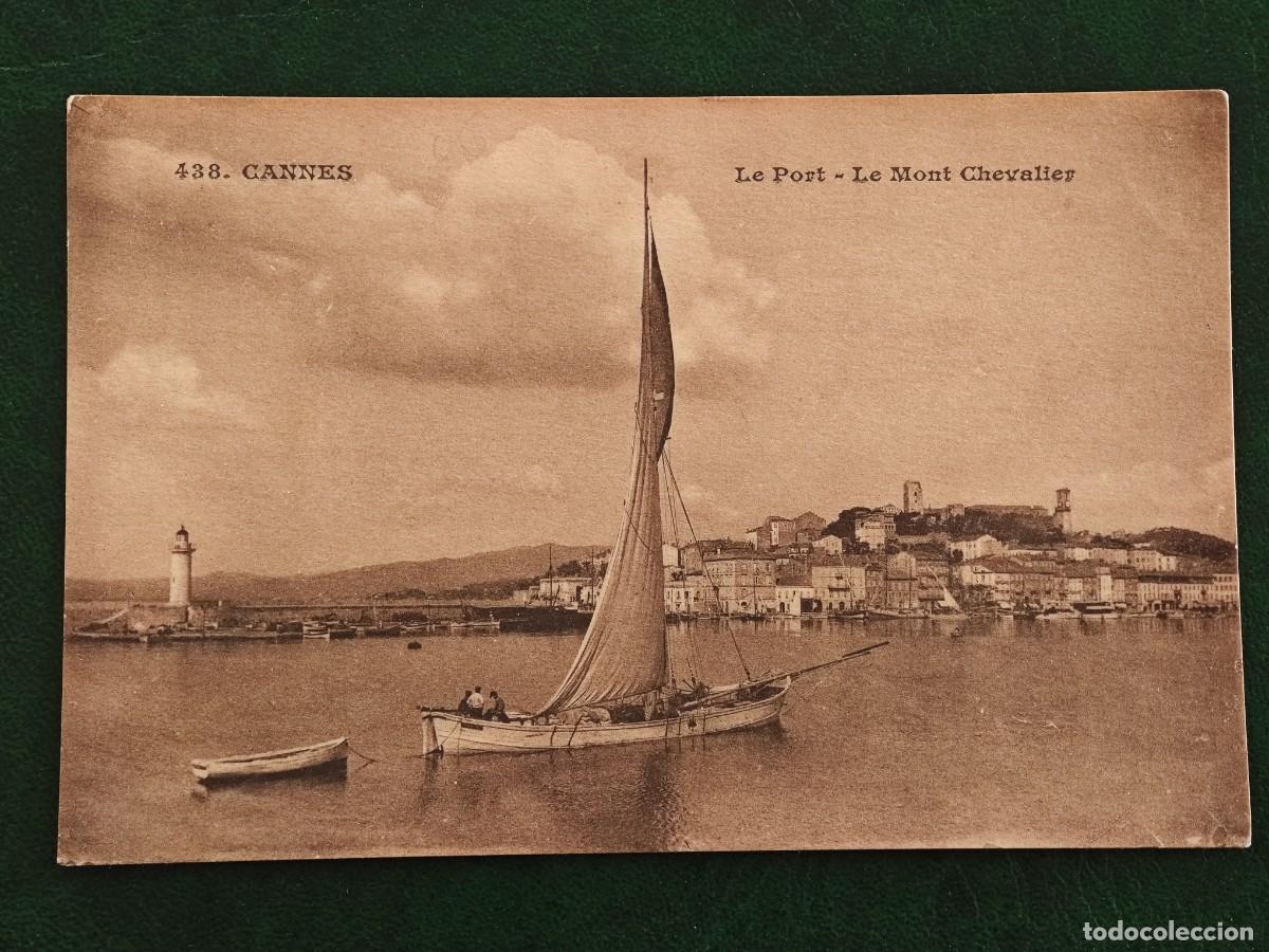 Postales: Postal de Francia Barcos Cannes - Foto 1
