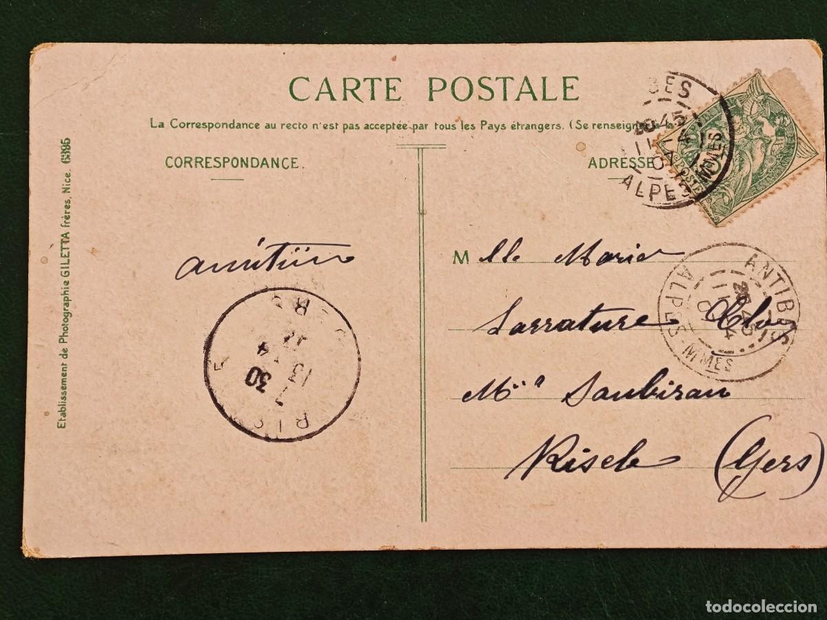 Postales: Postal de Francia Barcos Nice - Foto 2