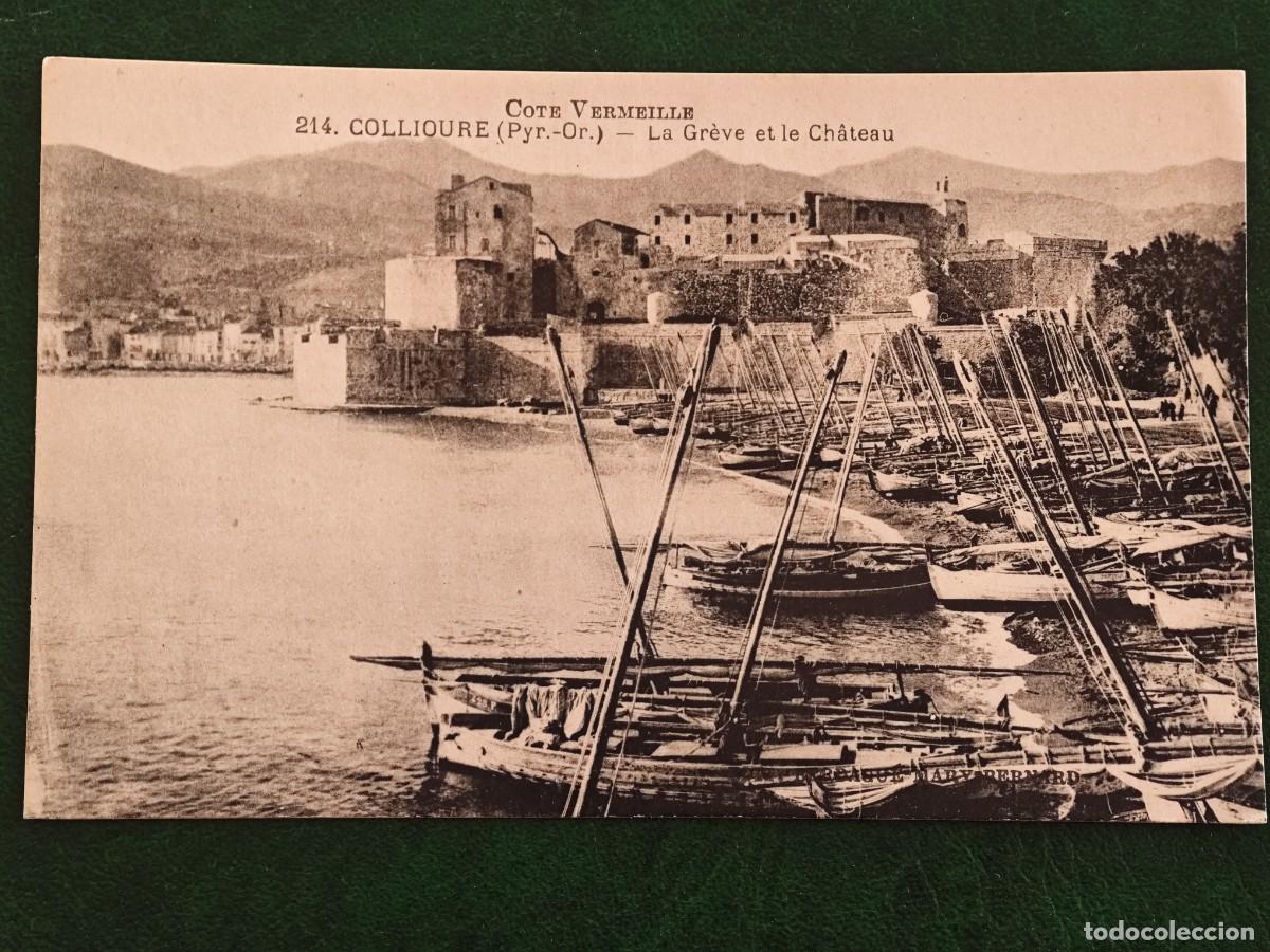 Postales: Postal de Francia Barcos Collioure - Foto 1