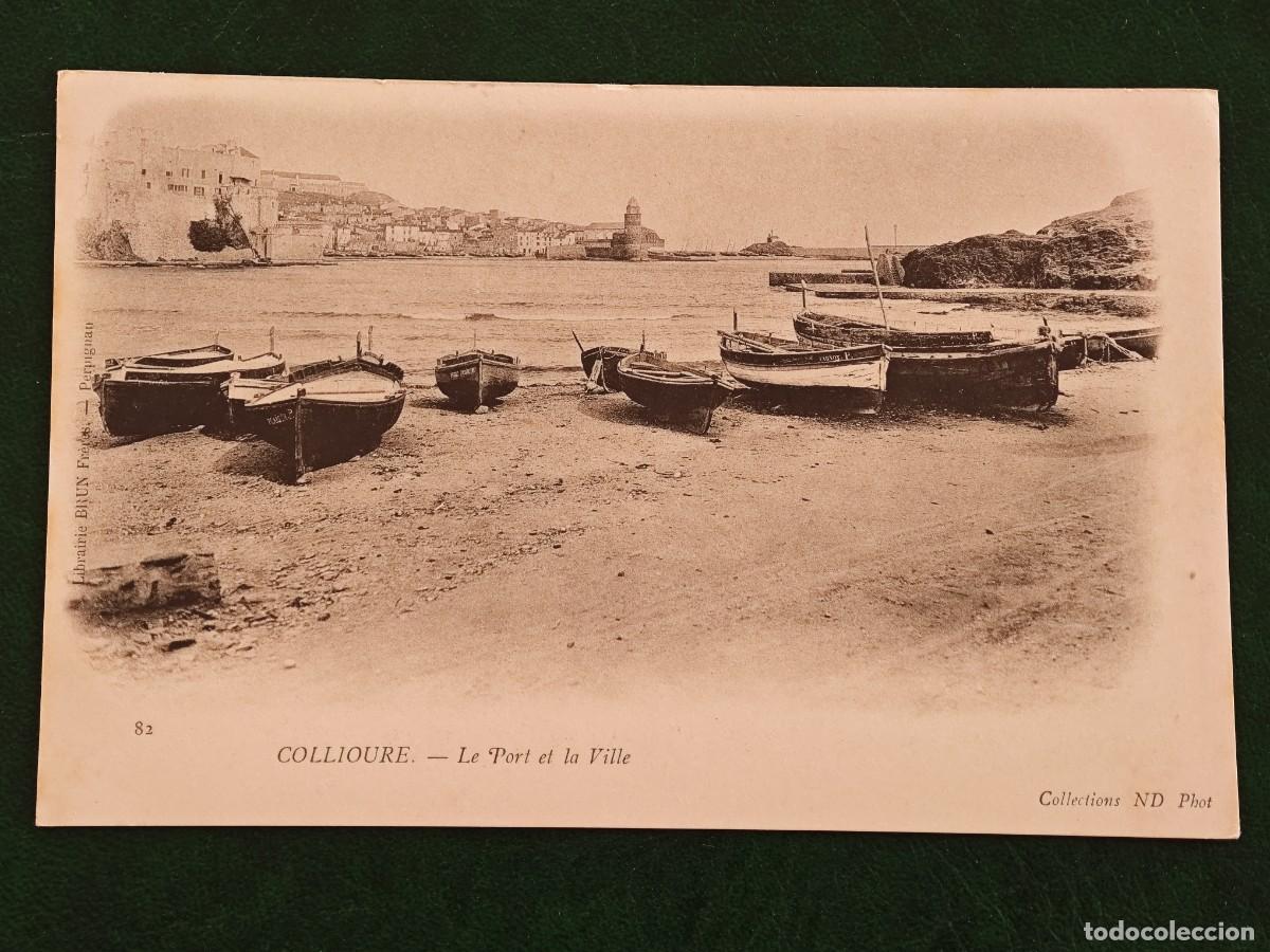Postales: Postal de Francia Barcos Collioure - Foto 1
