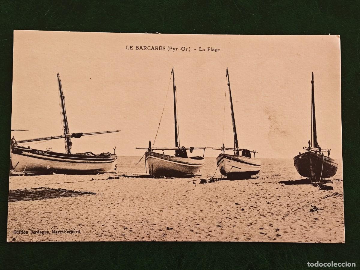 Postales: Postal de Francia Barcos Le Barcares - Foto 1
