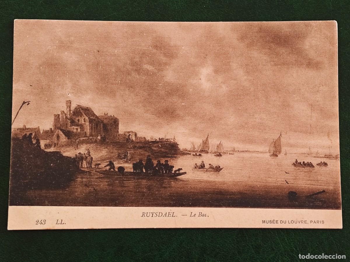 Postales: Postal de Francia Barcos Ruysdael - Foto 1