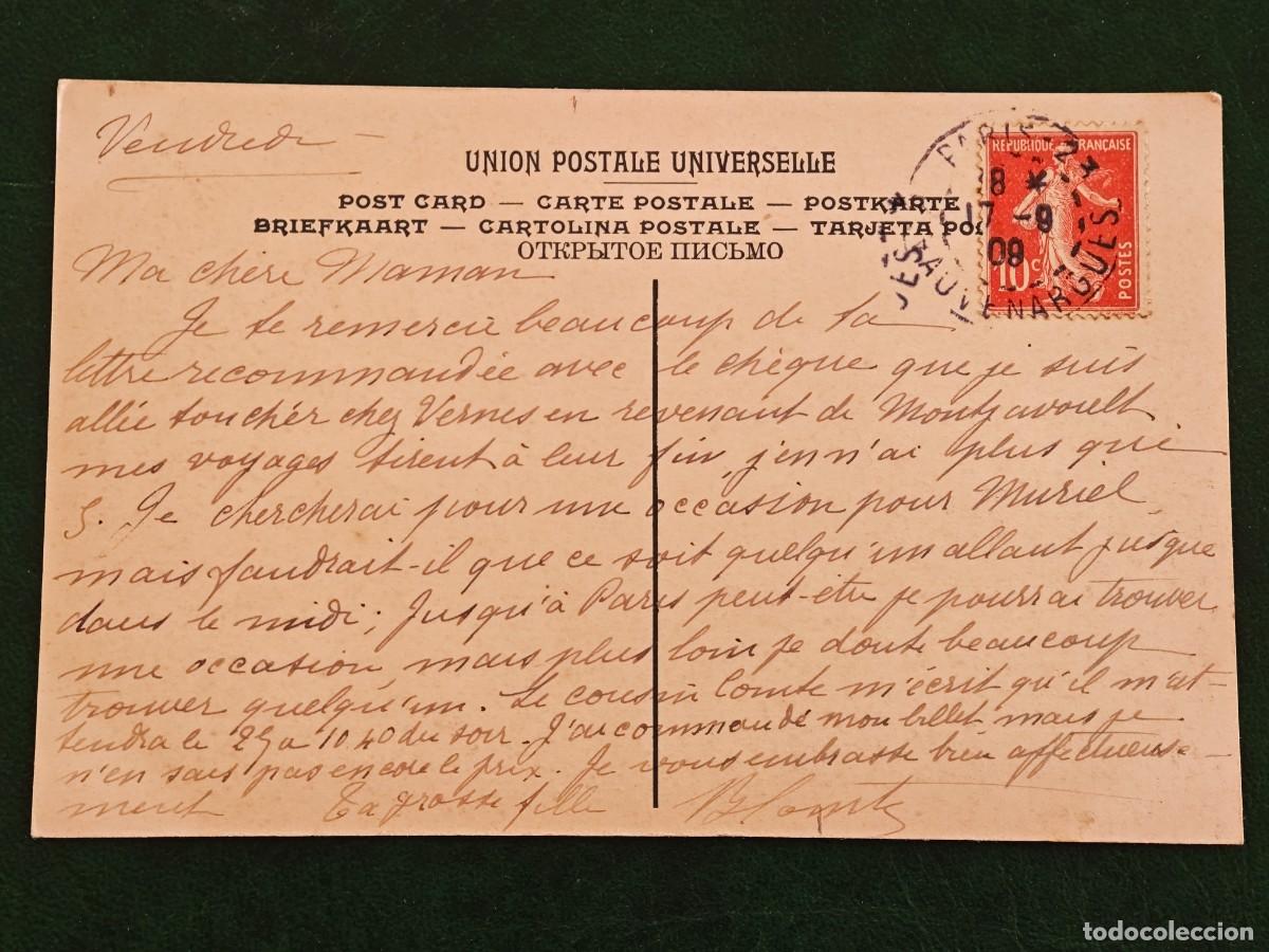 Postales: Postal de Francia Barcos Ruysdael - Foto 2