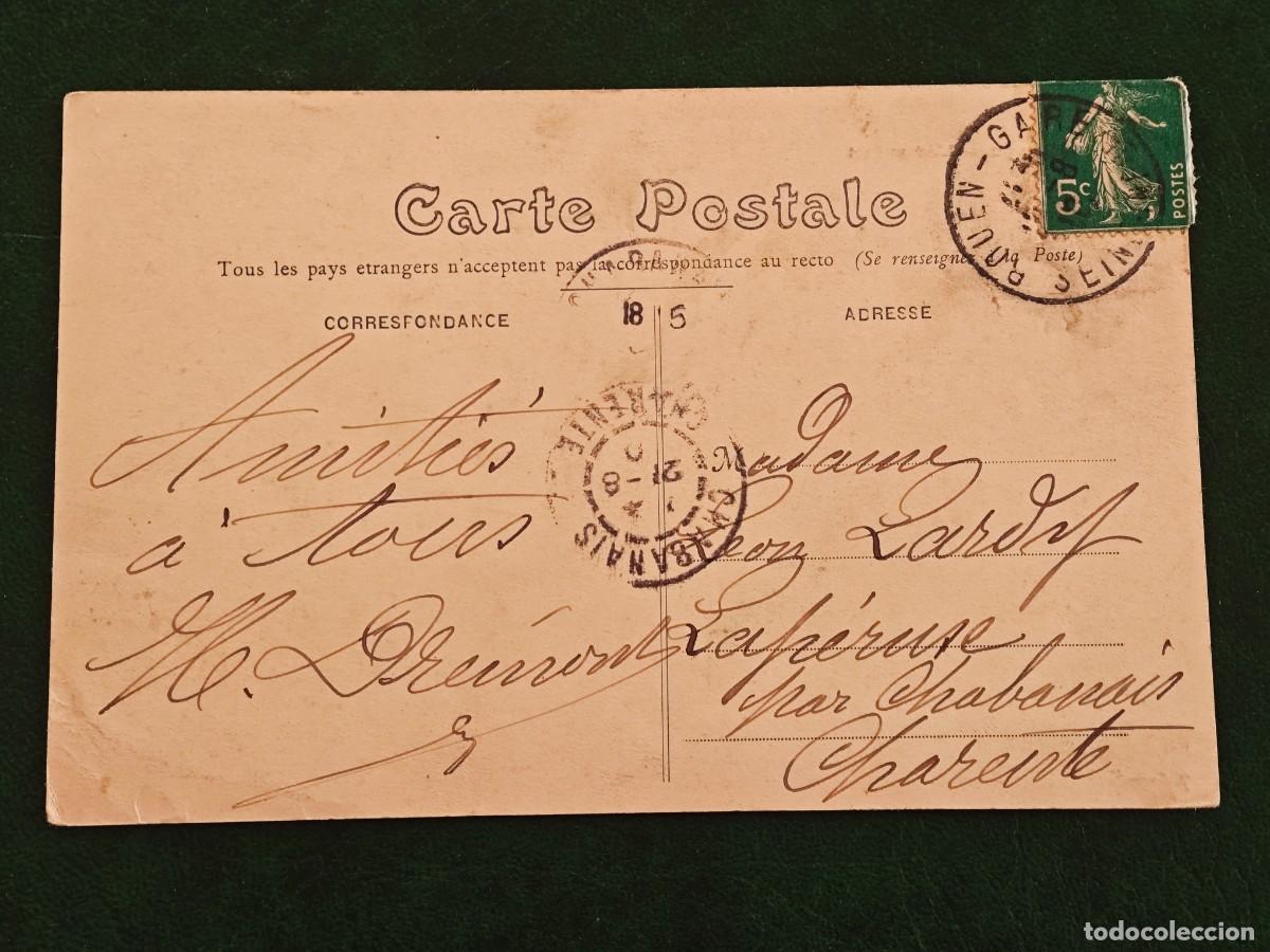 Postales: Postal de Francia Barcos Dieppe - Foto 2