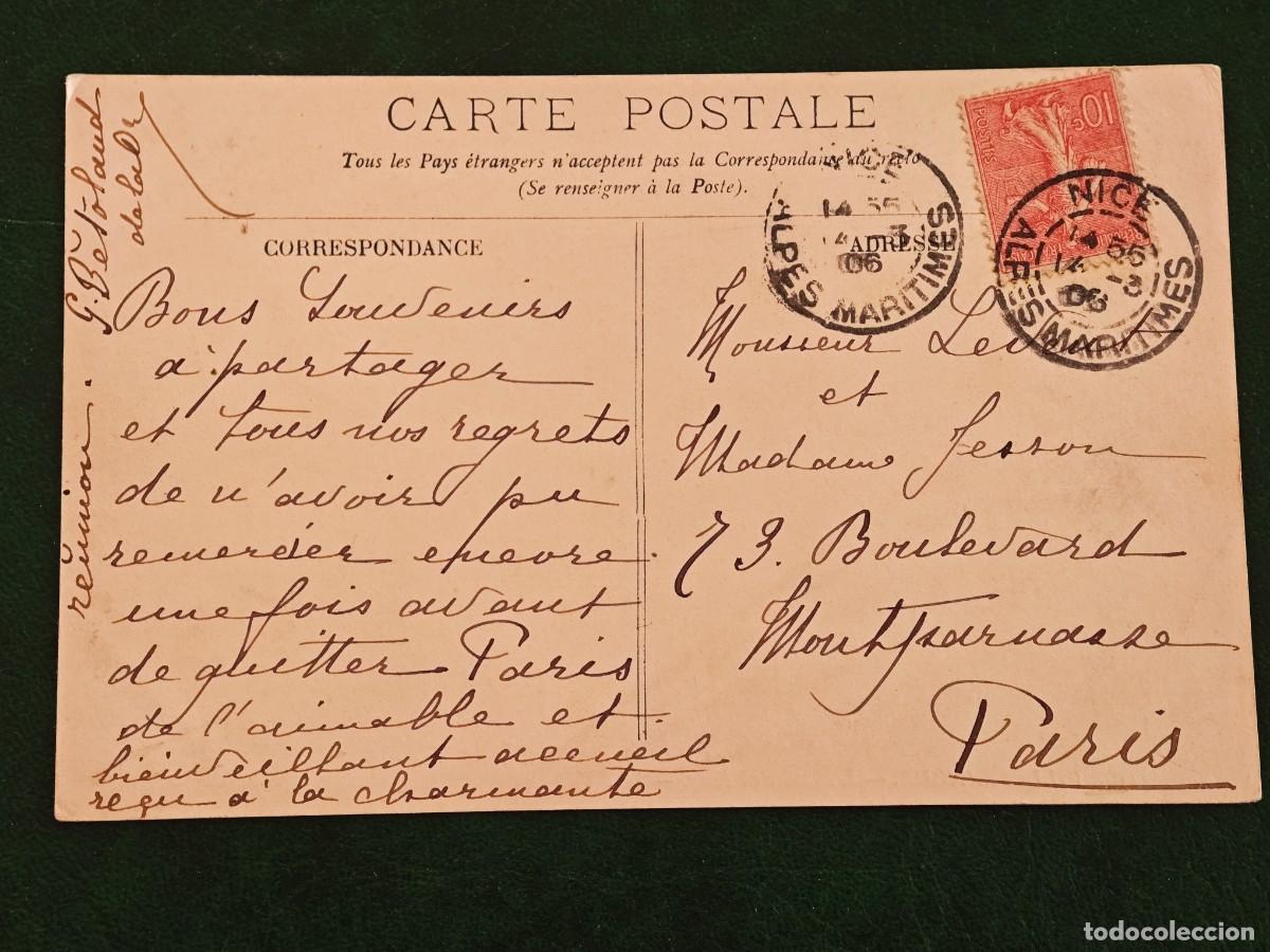 Postales: Postal de Francia Barcos Villefranche - Foto 2