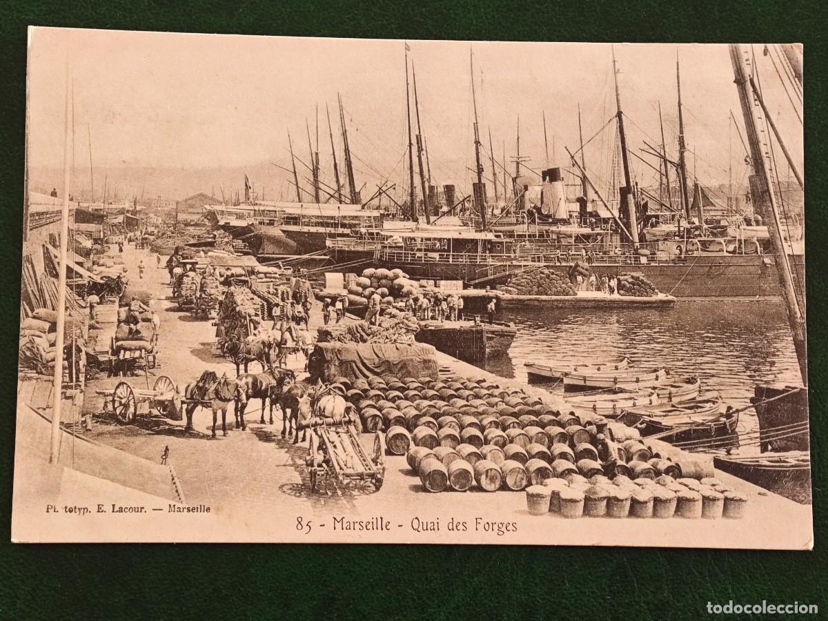 Postales: Postal de Francia Barcos Marseille - Foto 1