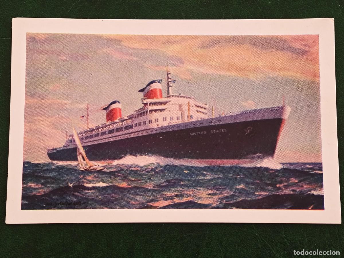 Postales: Postal de Estados Unidos Barcos - Foto 1