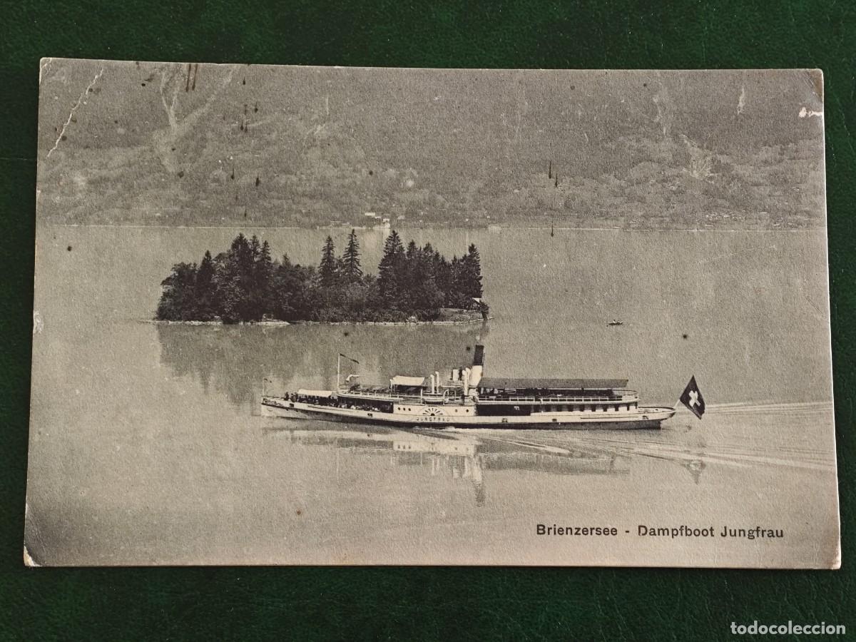 Postales: Postal de Suiza Barcos Brienzersee - Foto 1