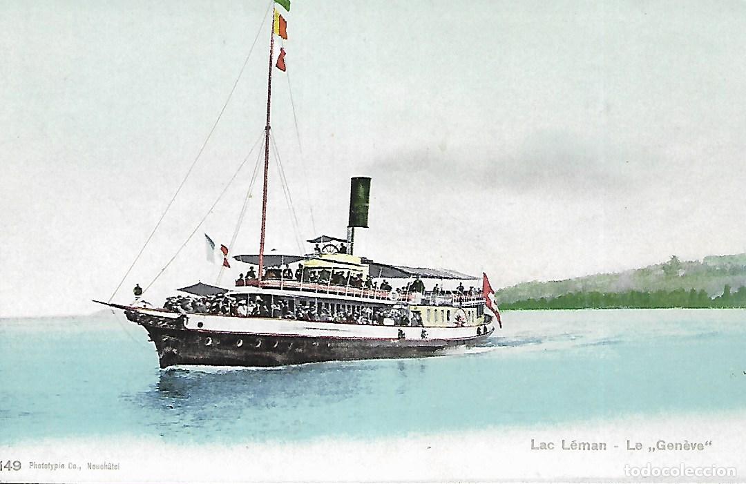 Postales: LAC L&Eacute;MAN - &rdquo;LE G&Egrave;NEVE&rdquo; - Foto 1