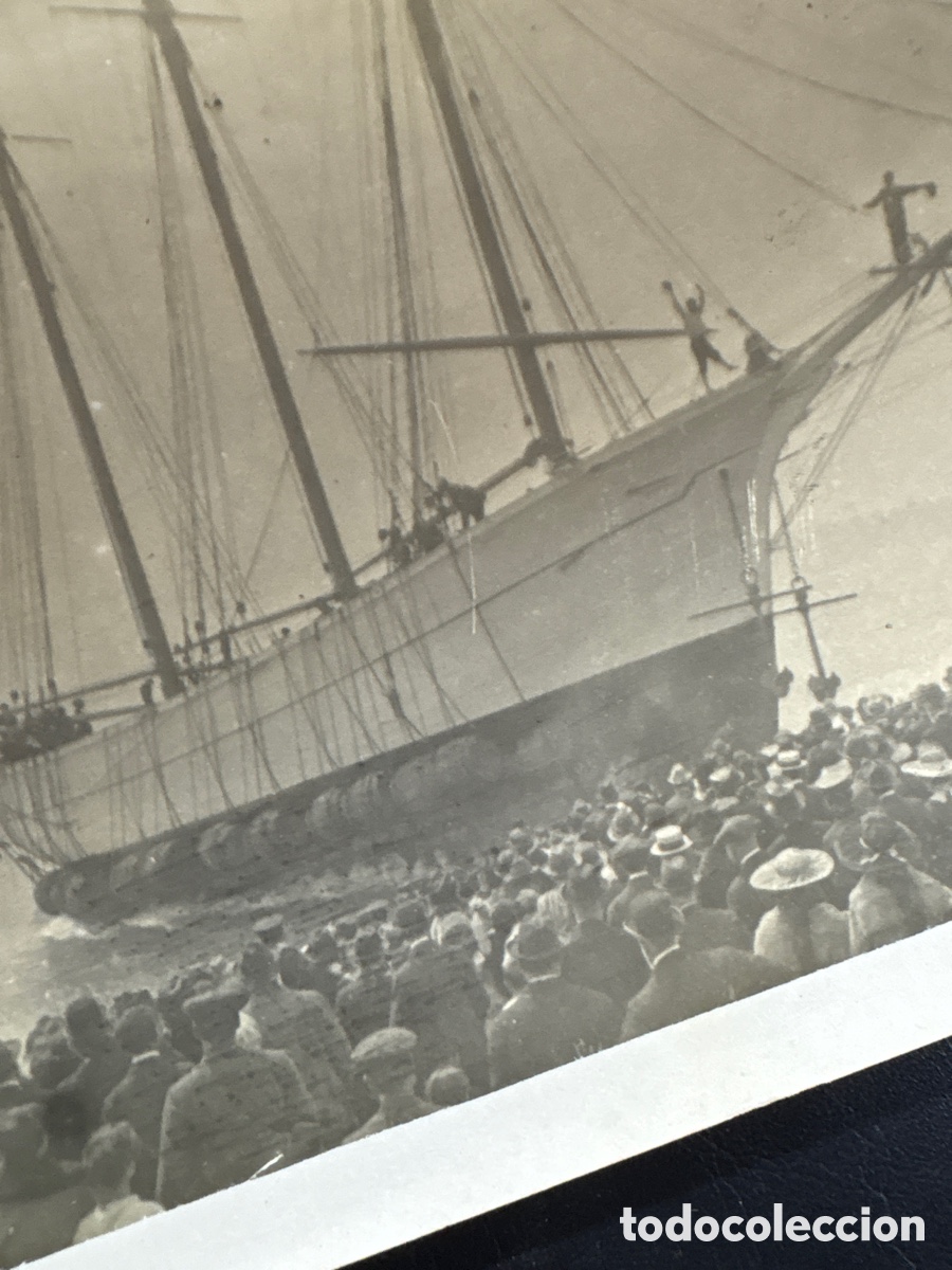 Postales: foto postal de un buque barco - 1918 - Foto 2