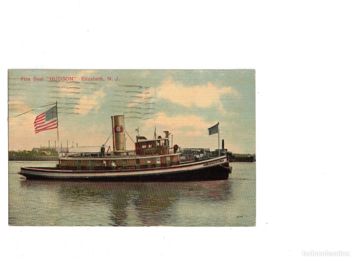 Postales: BARCO. HUDSON ELISABETH. NEW YORK - Foto 1