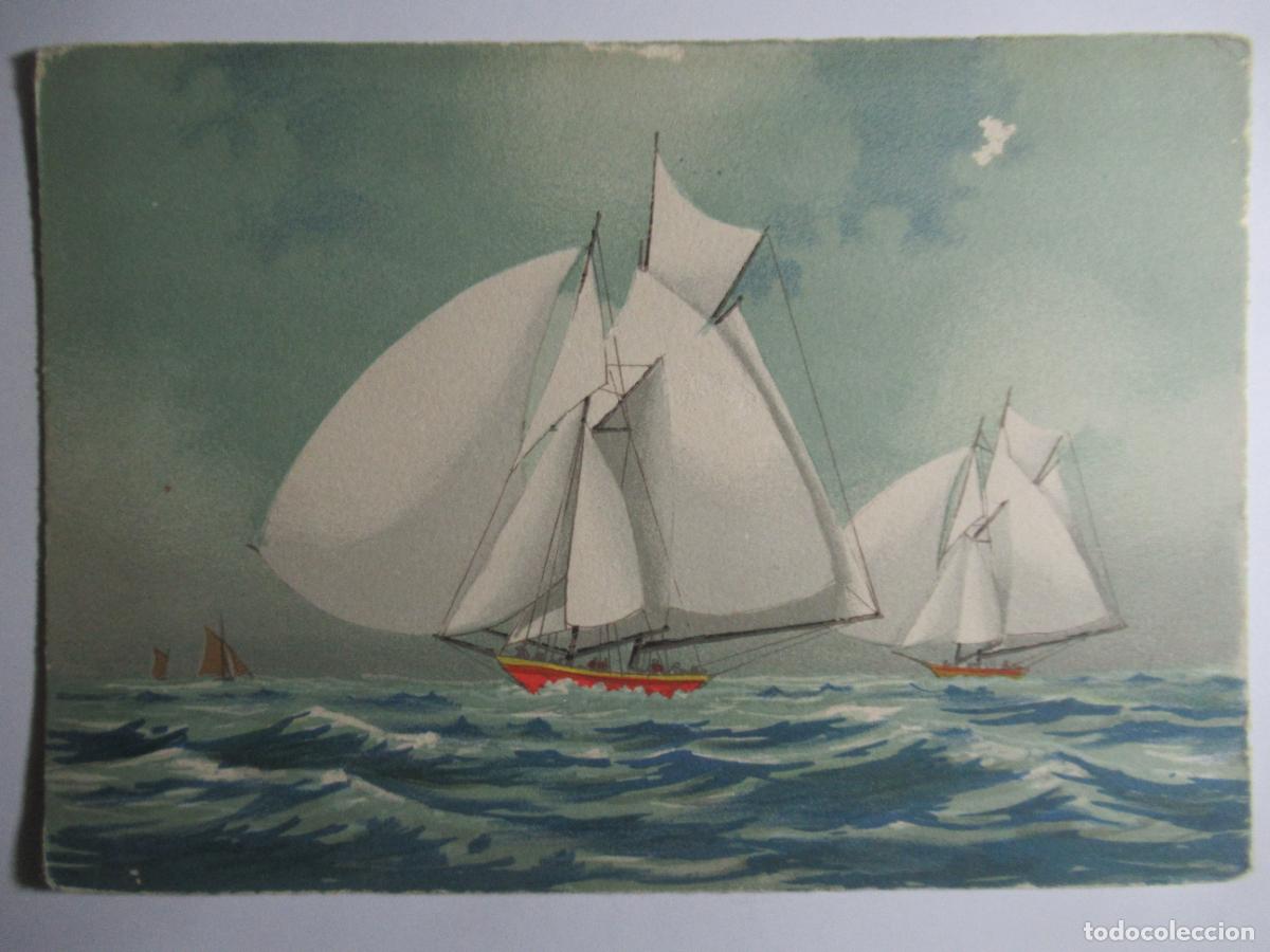 Postales: Dibujo M. Barr&eacute; & J. Dayez - Foto 1