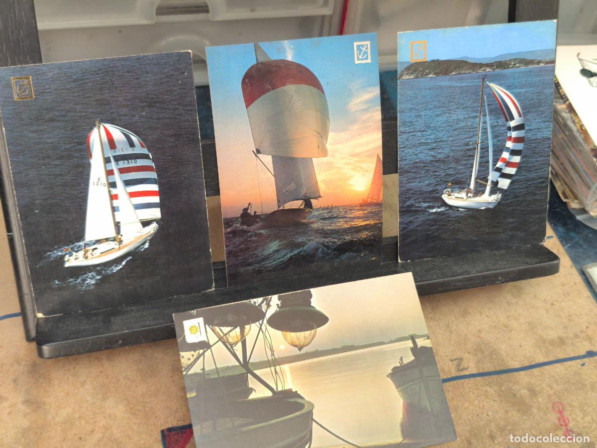 Postales: 4 POSTALES VINTAGE BARCOS (C29) - Foto 1