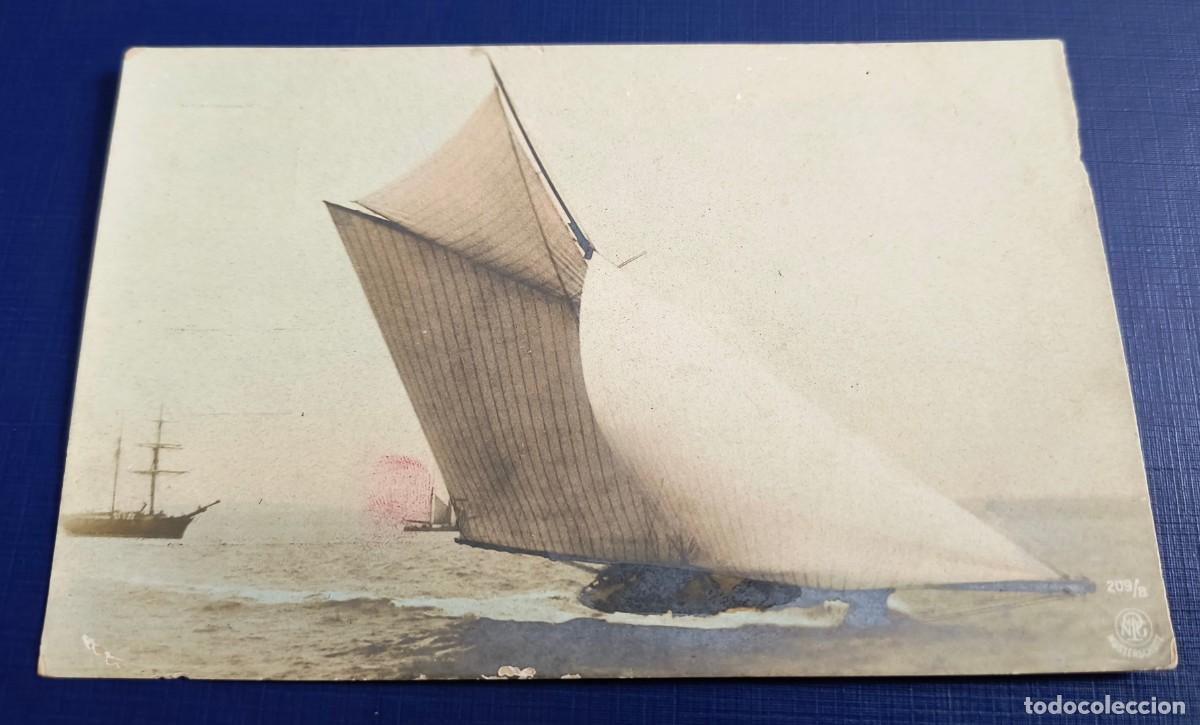 Postales: ANTIGUA POSTAL DE BARCO - Foto 1