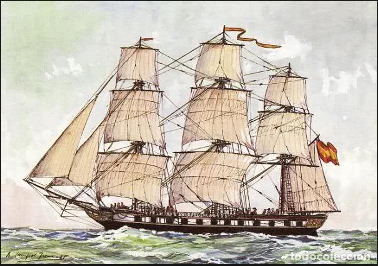 Postales: L&Aacute;MINA DE BARCOS DE TODOS LOS TIEMPOS - Foto 2