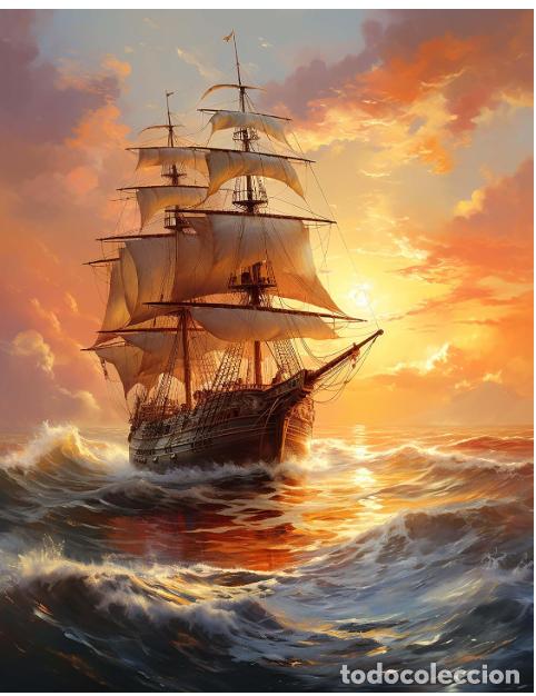 Postales: L&Aacute;MINA DE BARCOS DE TODOS LOS TIEMPOS - Foto 1