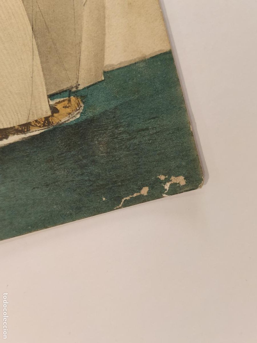 Postales: BARCO DE VELA - POSTAL ANTIGUA -(111.862) - Foto 2
