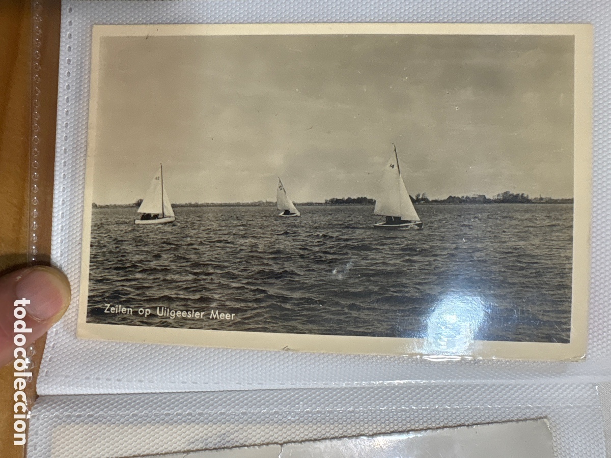 Postales: Lote 20 postales antiguas de Barcos - Foto 6