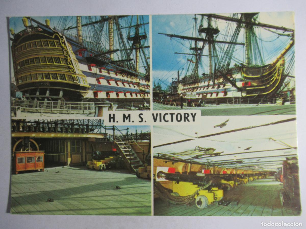 Postales: Stern view / Starboard view - H.M.S. Victory - Foto 1