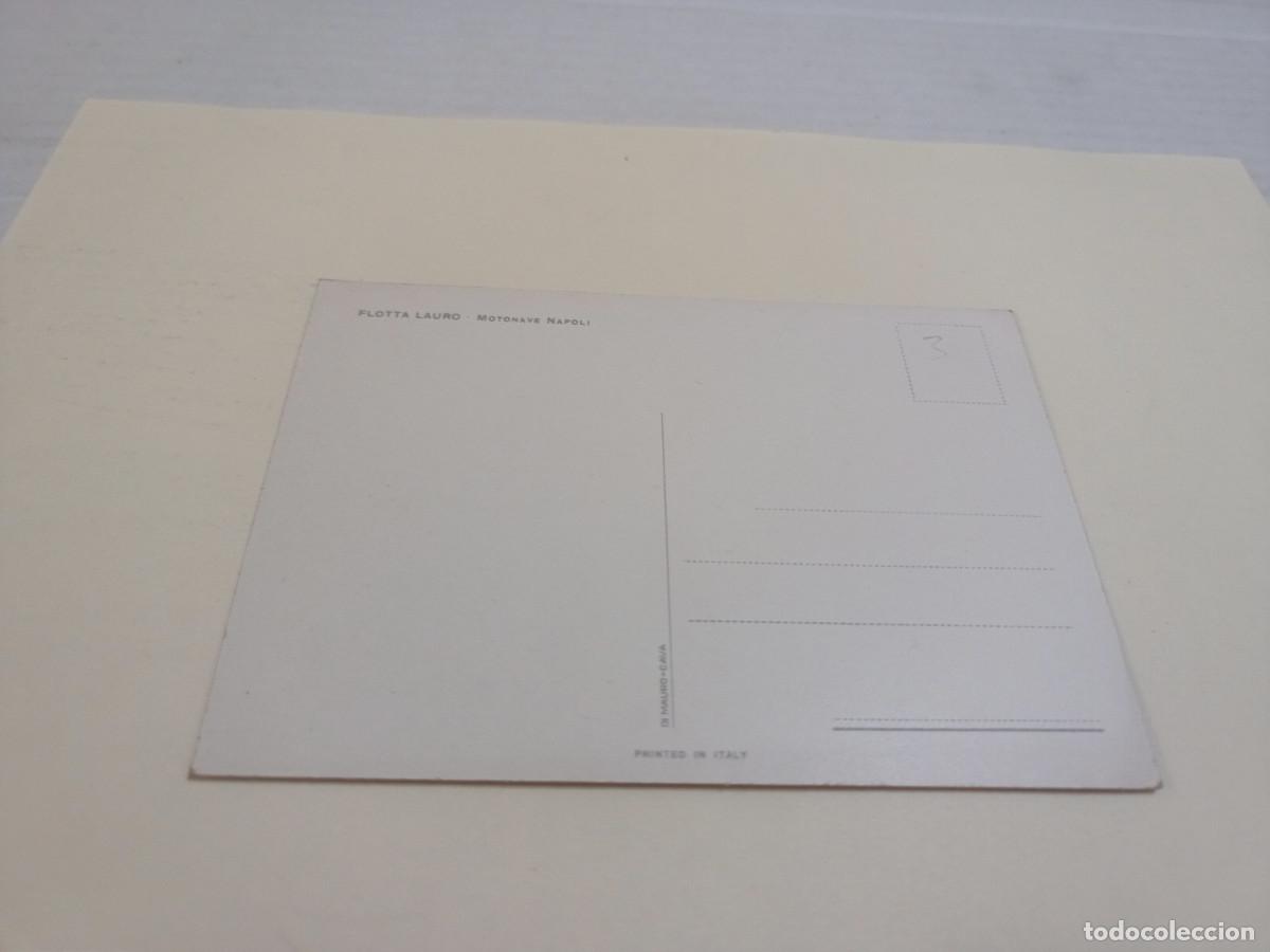Postales: POSTAL MOTONAVE NAPOLI - FLOTTA LAURO - Foto 2