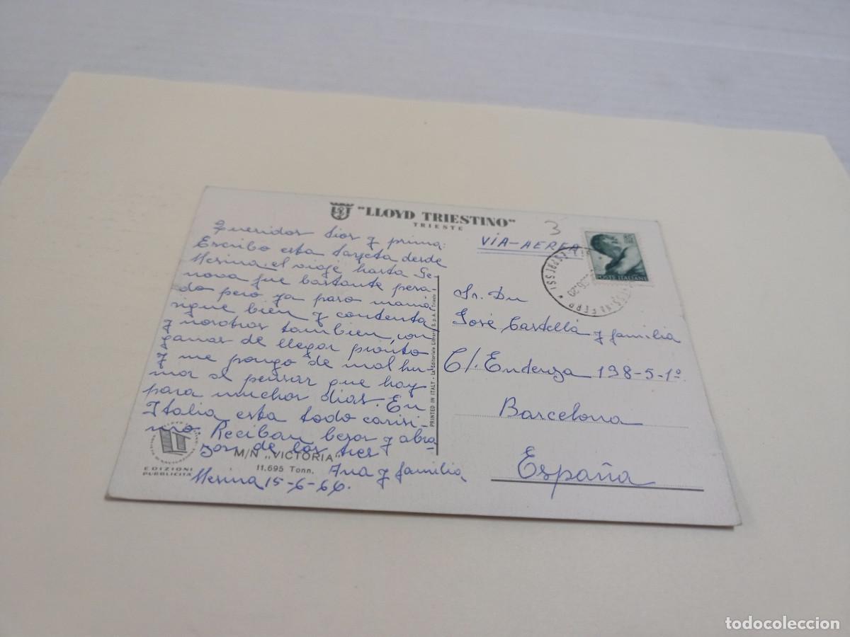 Postales: POSTAL VICTORIA - LLOYD TRIESTINO - Foto 2