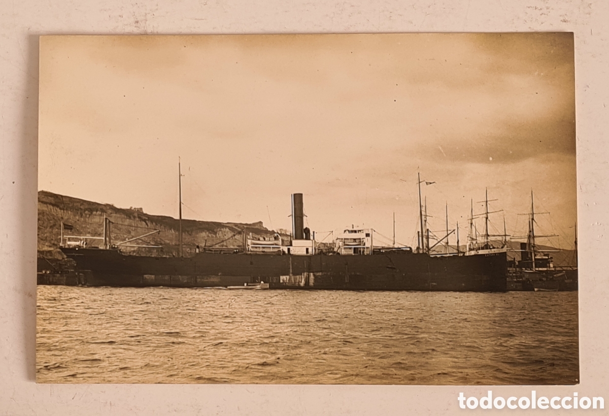Postales: Antigua Postal Buque - Barco Transatl&aacute;ntico - Foto 1