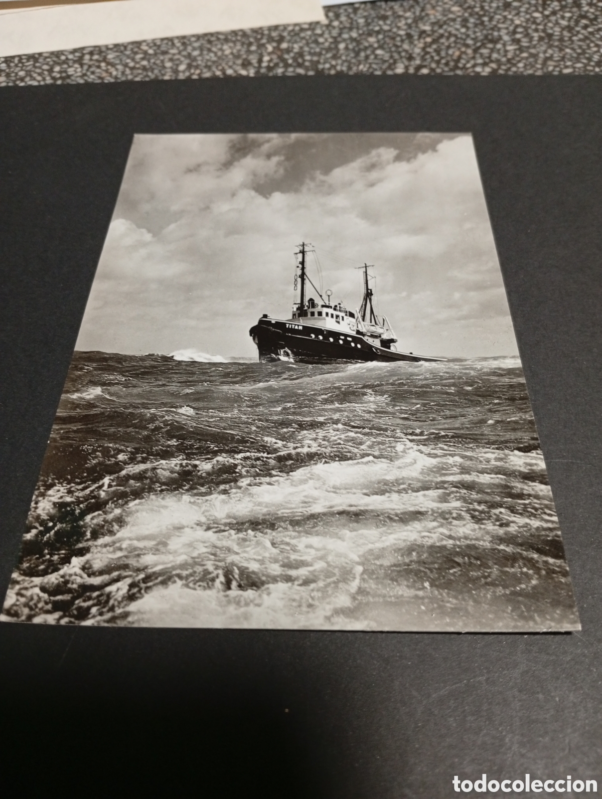 Postales: Postal Remolcador de Mar TITAN - Foto 1