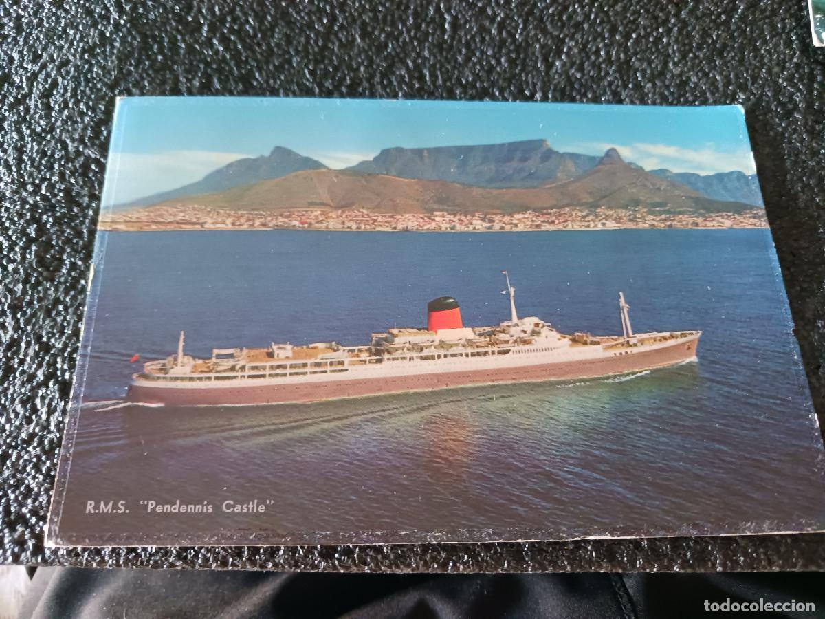 Postales: linea R.M.S. pendennis castle, circulada - Foto 1