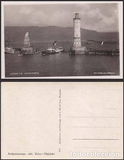 Postales: ALEMANIA TP FARO LINDAU - Foto 1